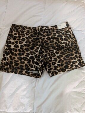 Soho Jeans Cheetah Shorts